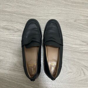 Sam Edelman Beatrice black leather penny loafer